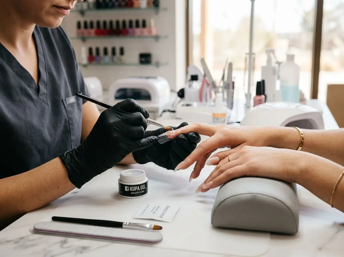 Blindagem e esmaltação de unhas no ELLA Studio em Valinhos