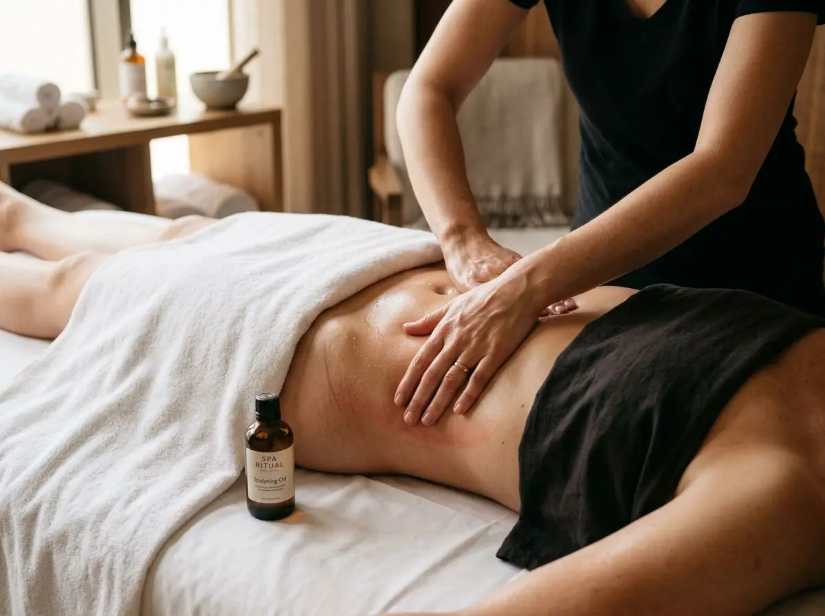 Massagem para contorno corporal no ELLA Studio em Valinhos