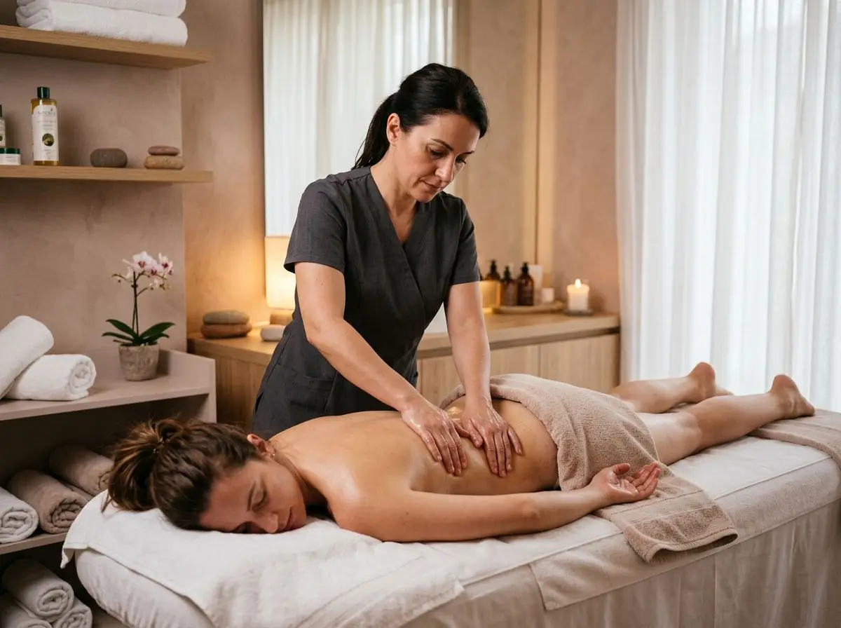 Massagem modeladora corporal no ELLA Studio em Valinhos
